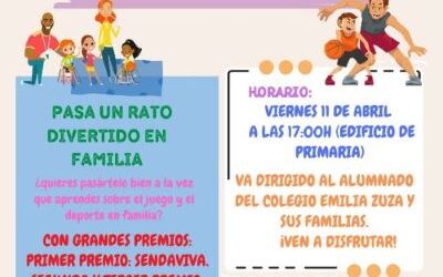 ¡VEN A DISFRUTAR EN LAS JORNADAS EN FAMILIA!  VIERNES 11 DE ABRIL!