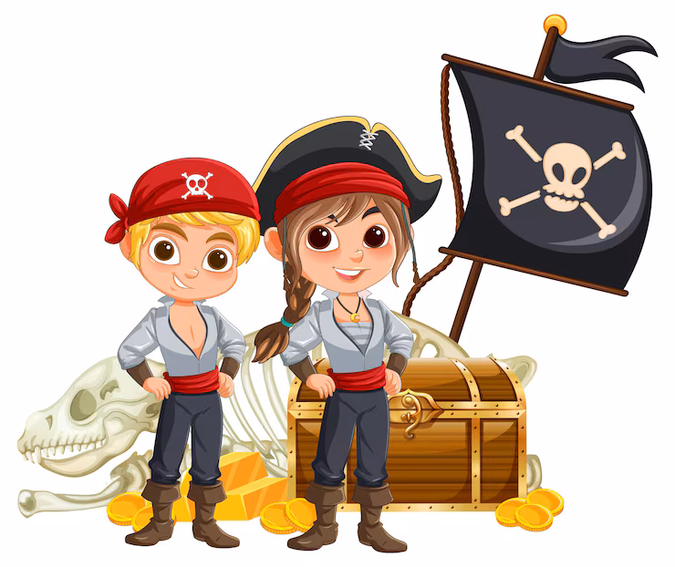 Los piratas de infantil